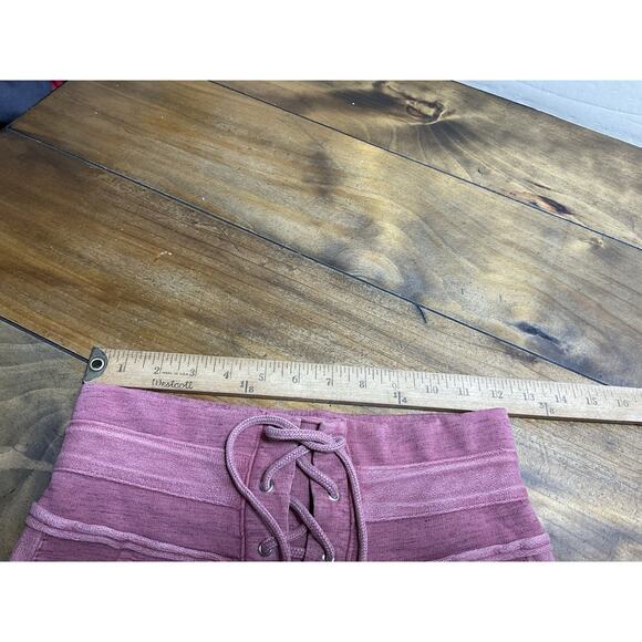 Free People Movement French Terry Bodhi Leggings Pink SMALL - Picture 8 of 10